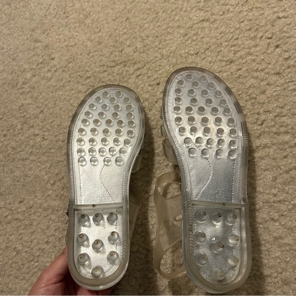 Jeffrey Campbell clear jelly shoes (size 39 aka 7.5) - Picture 4 of 4